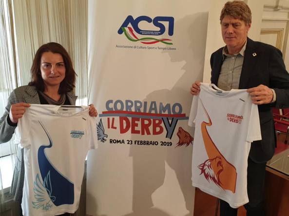 ROMA, IL 23 FEBBRAIO IN SCENA "CORRIAMO IL DERBY"