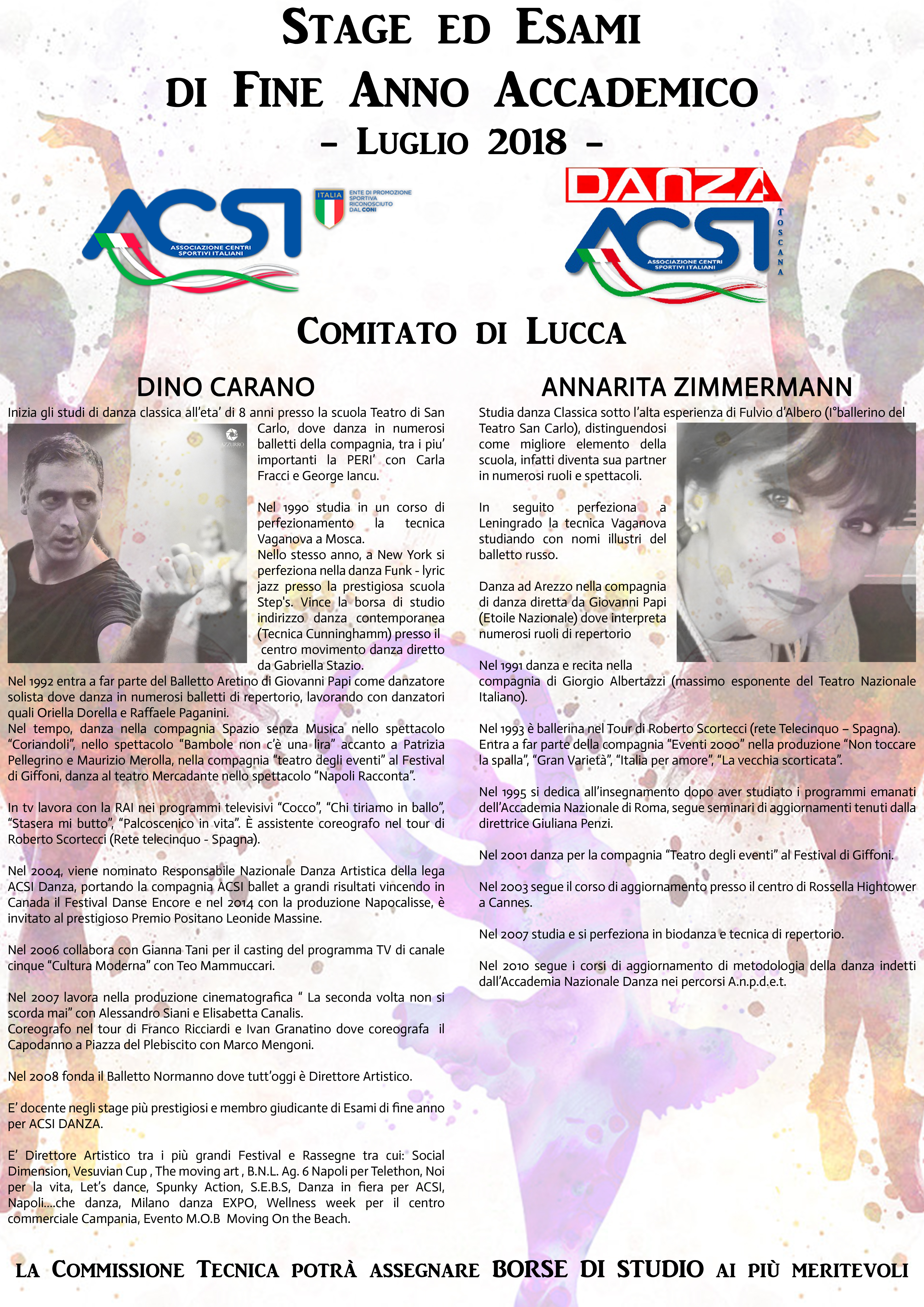 ACSI DANZA TOSCANA: DANZARE PER CRESCERE INSIEME!