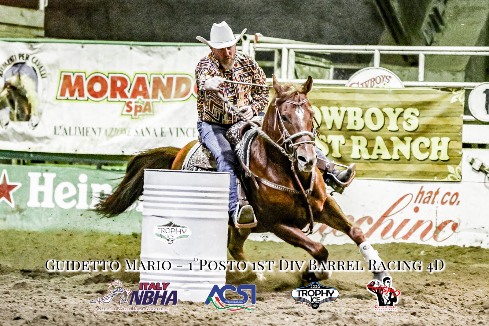 BARREL RACING & POLE BENDING: A VOGHERA LA 3^ TAPPA DEL TROPHY ICE