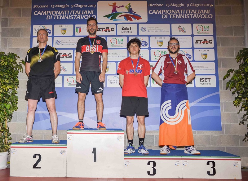 TENNIS TAVOLO, SUCCESSO ACSI AI CAMPIONATI ITALIANI RISERVATI AGLI EPS