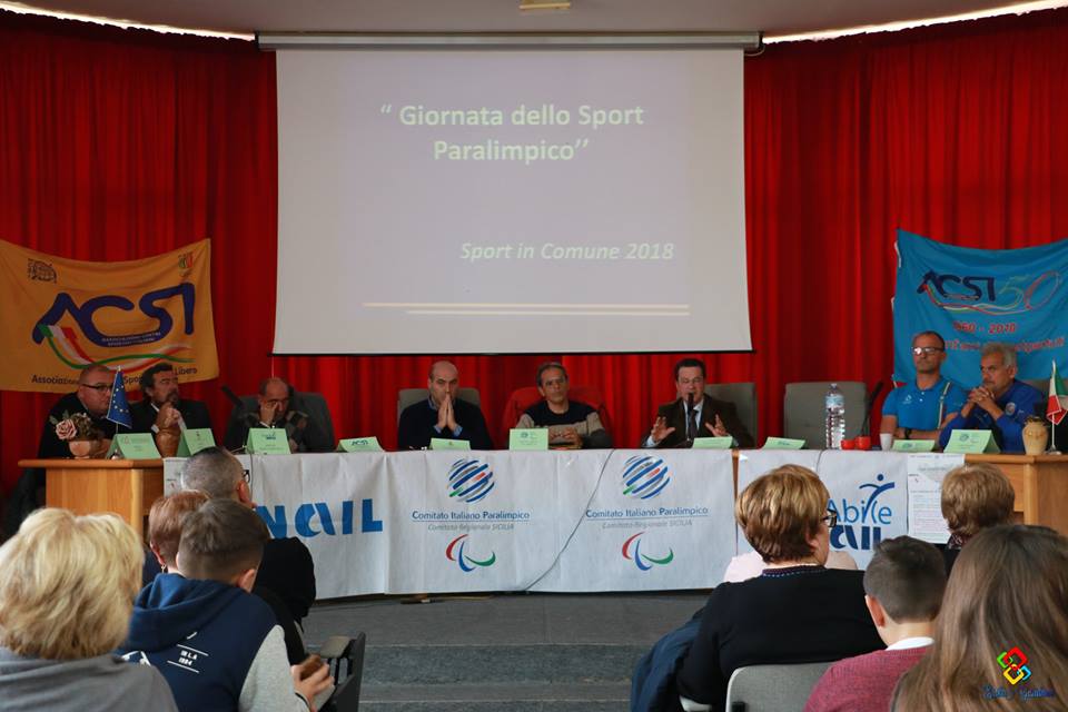SPORT IN COMUNE 2018: STRAORDINARIO SUCCESSO PER LA GIORNATA DELLO SPORT PARALIMPICO A RAVANUSA