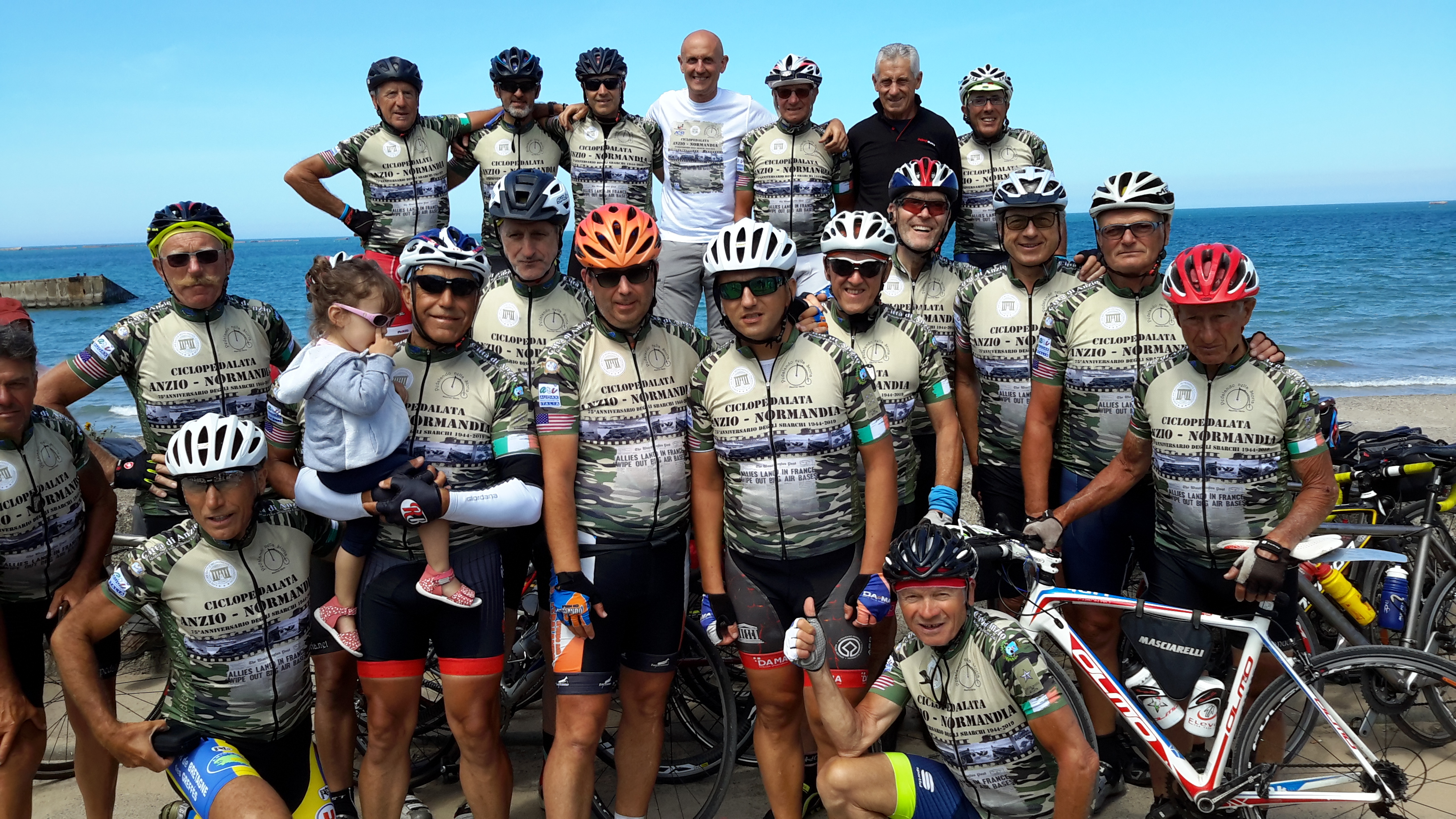 "PEDALANDO NELLA STORIA": CICLOPEDALATA ANZIO-NORMANDIA