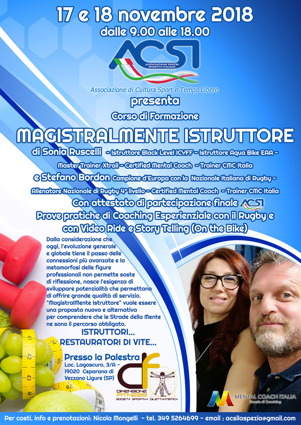 LA SPEZIA, CORSO DI FORMAZIONE "MAGISTRALMENTE ISTRUTTORE"