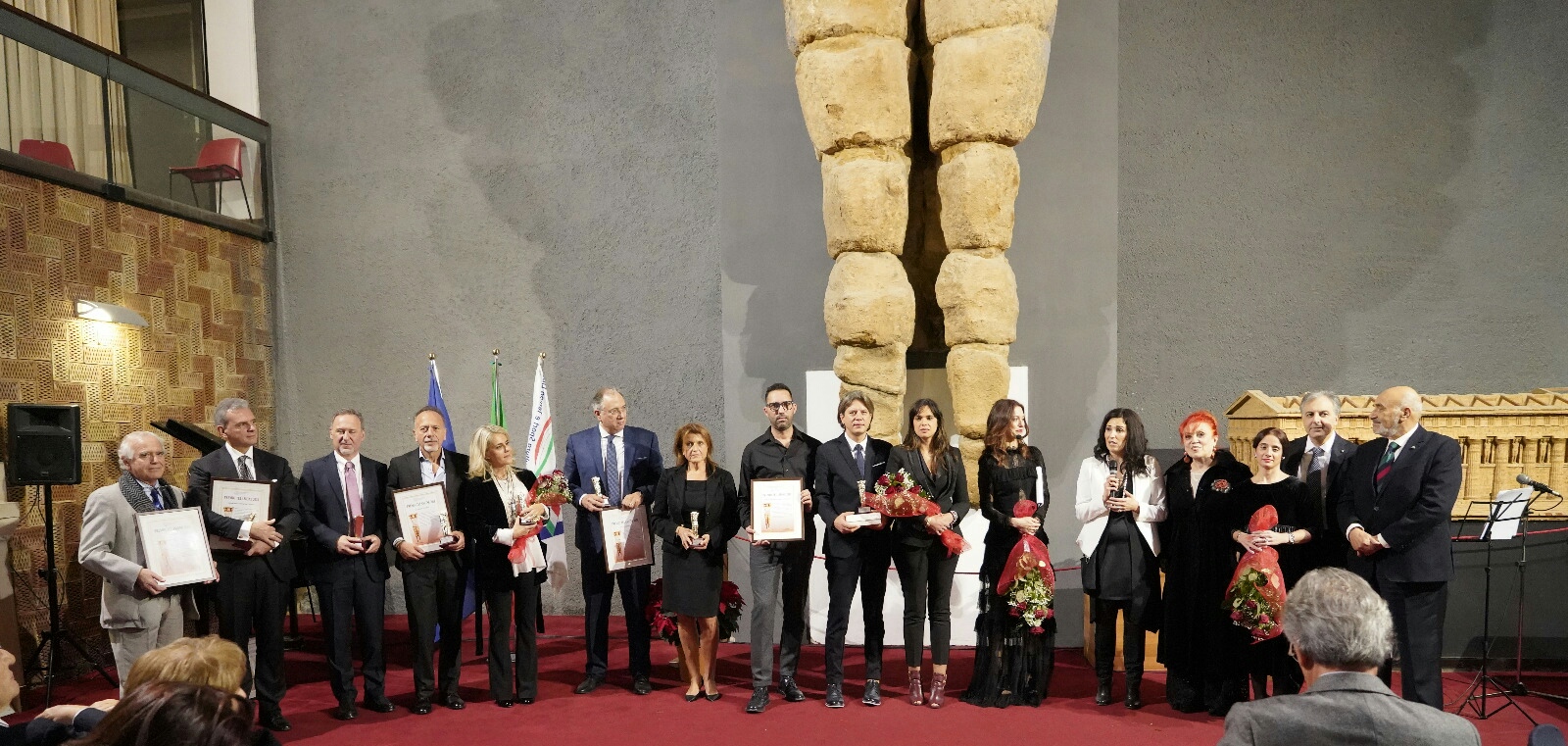 AGRIGENTO, I PREMIATI DELLA RASSEGNA INTERNAZIONALE TELAMONE 2018