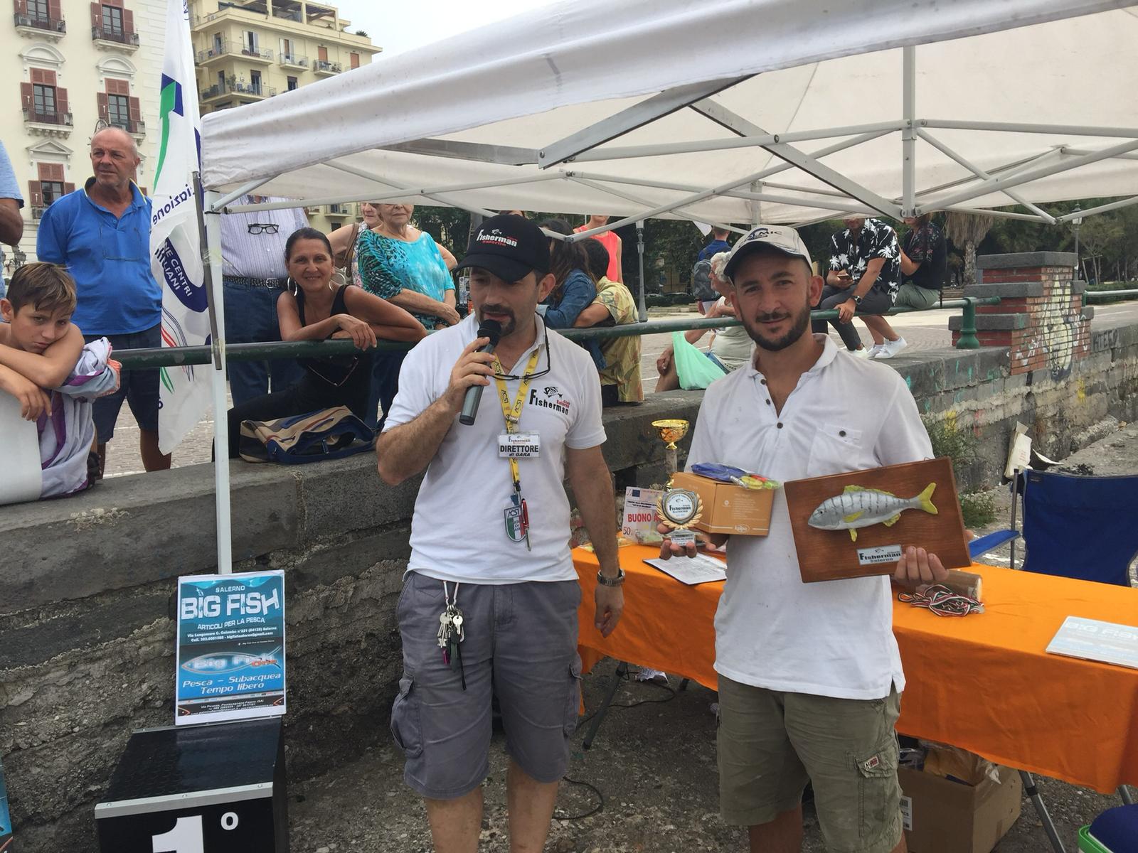 PESCA, 3° TROFEO ALLA BOLOGNESE "CITTA' DI SALERNO 2019"